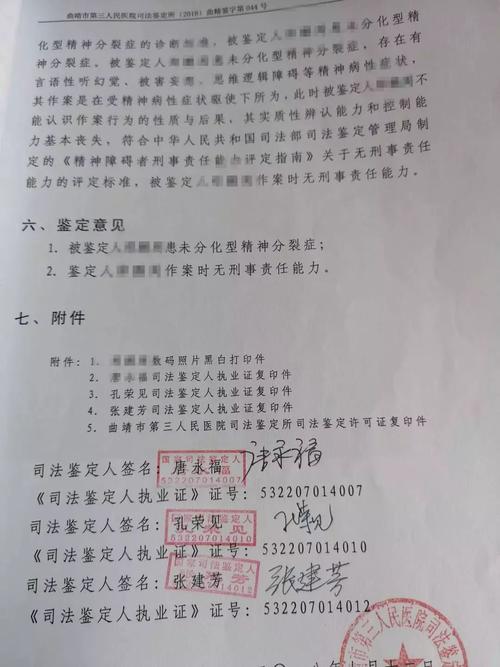 澳门一肖一码一待一中和精神病杀害一家三口与精神病杀害一家三口犯法吗